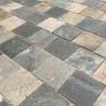 Dallage pierre naturelle Quartzite Bali 15x15x1,5 cm - Ti'ma Stone