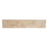 Plinthe Travertin Beige classique 1er choix Vieillie 40,6x8x1,2 cm