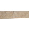 Plinthe Travertin Beige classique 1er choix Vieillie 40,6x8x1,2 cm