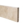 Plinthe Travertin Beige classique 1er choix Vieillie 40,6x8x1,2 cm