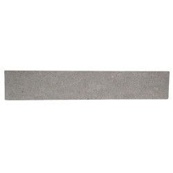Plinthe pierre Sinaï Grise Sablée Brossée 40x7x1,2 cm - Ti'ma Stone