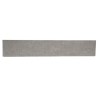 Plinthe pierre Sinaï Grise Sablée Brossée 40x7x1,2 cm - Ti'ma Stone