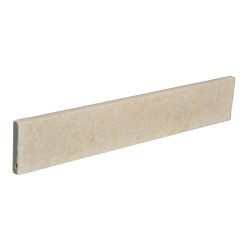 Plinthe pierre d'Egypte Beige Vieillie 40x7x1,2 cm - Ti'ma Stone