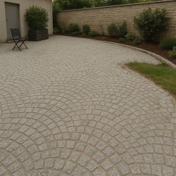Pavé en pierre naturelle Granit Gris 10x10x5 cm - Ti'ma Stone