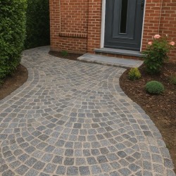 Pavé en pierre naturelle Granit Gris 10x10x5 cm - Ti'ma Stone