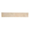 Plinthe Travertin Beige Clair 40,6x7 cm | Livraison Rapide