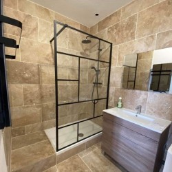 Carrelage mural Travertin Beige Mix 1er choix 61x40 - Ti'ma Stone