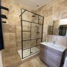 Carrelage mural Travertin Beige Mix 1er choix 61x40 - Ti'ma Stone