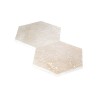 Carrelage mural Hexagonal Travertin Beige clair - Ti'ma Stone