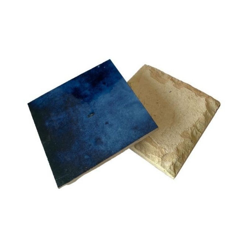Carrelage Zellige Marocain Bleu Magic N°37 10x10 cm - Ti'ma Stone
