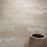Carrelage mural Travertin Beige Royal 1er choix Brossé - Ti'ma Stone