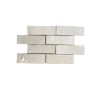 Terre Cuite Emaillée Blanc Neige N°1 5x15 cm - Ti'ma Stone