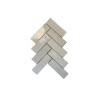 Terre Cuite Emaillée Blanc Neige N°1 5x15 cm - Ti'ma Stone