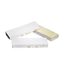 Terre Cuite Emaillée Blanc Neige N°1 5x15 cm - Ti'ma Stone