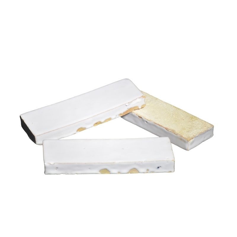 Terre Cuite Emaillée Blanc Neige N°1 5x15 cm - Ti'ma Stone
