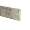 Plinthe Travertin Gris Silver 1er choix Vieillie 40,6x8x1,2 cm