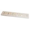 Grille de Caniveau Travertin Beige Clair 1er Choix Vieilli - Ti'ma Stone