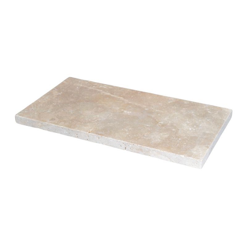 Couvertine Mur Travertin Beige Mix Vieilli 61x27x3 cm - Ti'ma Stone
