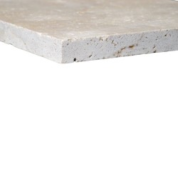 Couvertine Mur Travertin Beige Mix Vieilli 61x27x3 cm - Ti'ma Stone