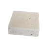 Pavé Travertin Rustic beige Vieilli 15x15x5cm - Ti'ma Stone