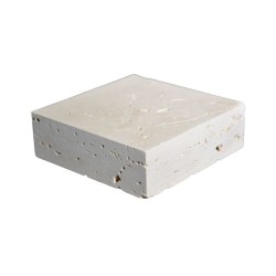 Pavé Travertin Rustic beige Vieilli 15x15x5cm - Ti'ma Stone