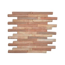Tomette rectangulaire en Terre Cuite 22,5x2,3x2,3 cm - Ti'ma Stone