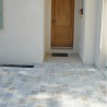 Pavé pierre naturelle Atlas Beige/Gris Vieilli 15x15x2 cm - Ti'ma Stone