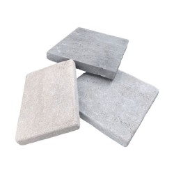 Pavé pierre naturelle Atlas Beige/Gris Vieilli 15x15x2 cm - Ti'ma Stone