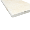Margelle en pierre Egypte Beige Vieillie 60x30x3 cm Bord 1/2 Rond