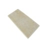 Margelle Egypte Beige Sablée Brossée 60x30x3 cm Bord 1/2 Rond