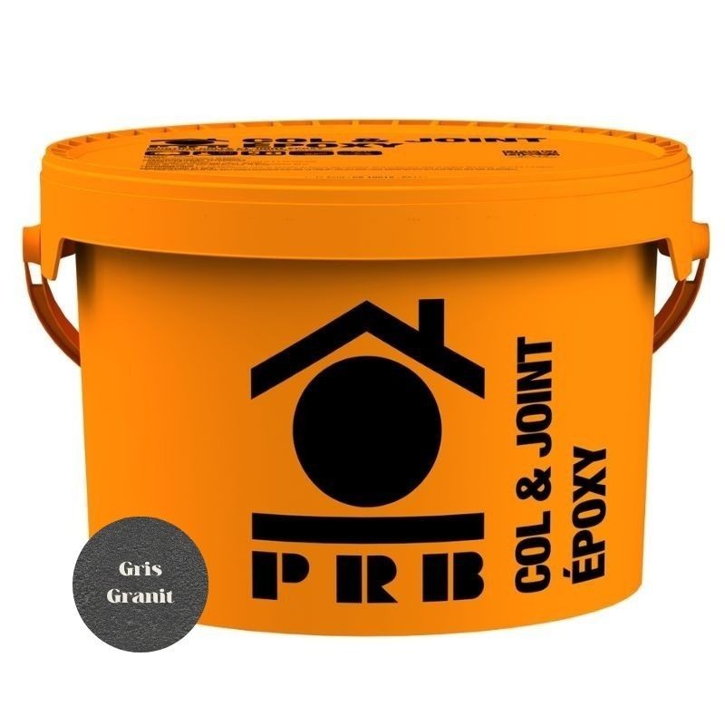 PRB Col et joint époxy - Gris Granit - Pot de 2,5 kg - Ti'ma Stone