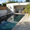 Margelle Travertin Beige Mix 61x25x3 cm Bord 1/2 Rond - Ti'ma Stone