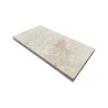 Margelle Travertin Beige classique 61x33x5 cm Bord droit - Ti'ma Stone