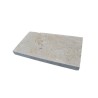 Margelle Travertin Beige classique 61x33x5 cm Bord droit - Ti'ma Stone