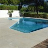 Margelle Pierre Sinaï Beige 90x30x3 cm Bord Droit - Ti'ma Stone