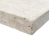 Margelle pierre Sinaï Beige Vieillie 60x30x5 cm Bord droit - Ti'ma Stone