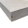 Margelle pierre Sinaï Beige Vieillie 60x30x8 cm Bord droit - Ti'ma Stone