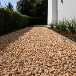 Gravier décoratif concassé Marbre Corail 8-12 mm 1000 kg - Ti'ma Stone