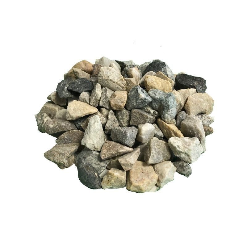 Gravier Calcaire Gris Multicolore 10-14 mm 750 kg - Ti'ma Stone