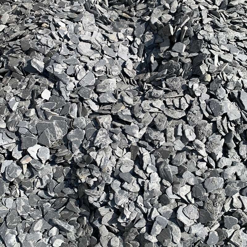 Paillage Ardoise Noire 10-30 mm 1000 kg - Paillage décoratif - Ti'ma Stone