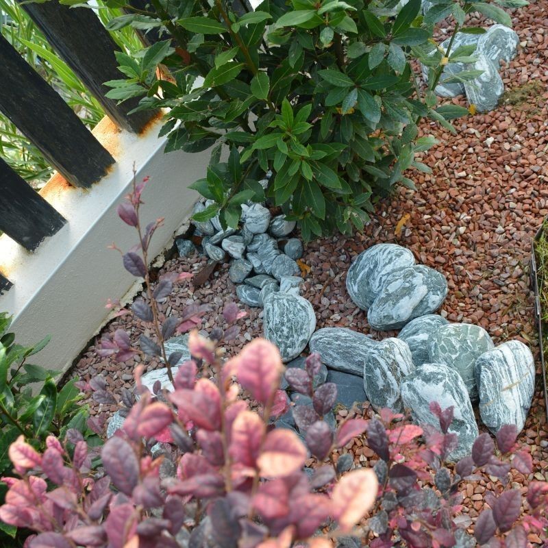 Galet décoratif roulé Marbre Terre de Sienne 8-12 mm 20 kg - Ti'ma Stone