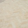 Chevron Travertin Beige Clair 1er choix Vieilli 30,5x5x1 cm - Ti'ma Stone