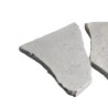 Opus Incertum Travertin Gris Silver Vieilli ép. 3 cm - Ti'ma Stone