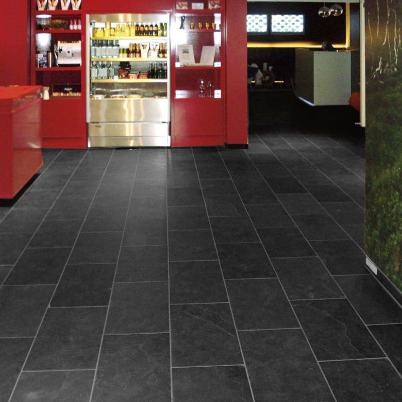 Dallage pierre naturelle Ardoise Noire 60x30x1 cm - Ti'ma Stone