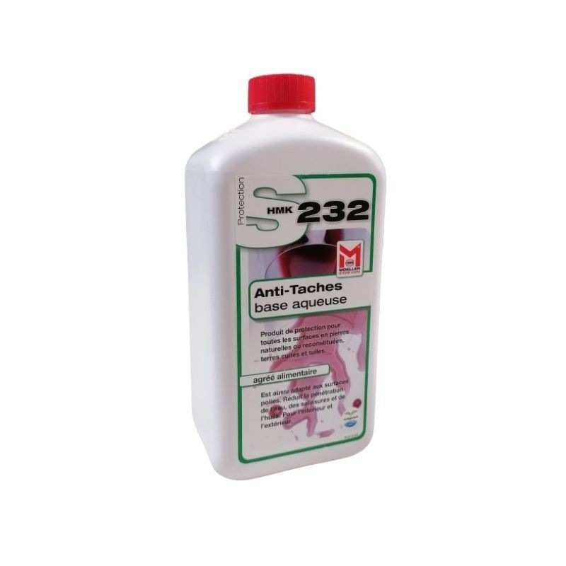 Anti tâches en base aqueuse Moeller HMK S232 - 1L - Ti'ma Stone
