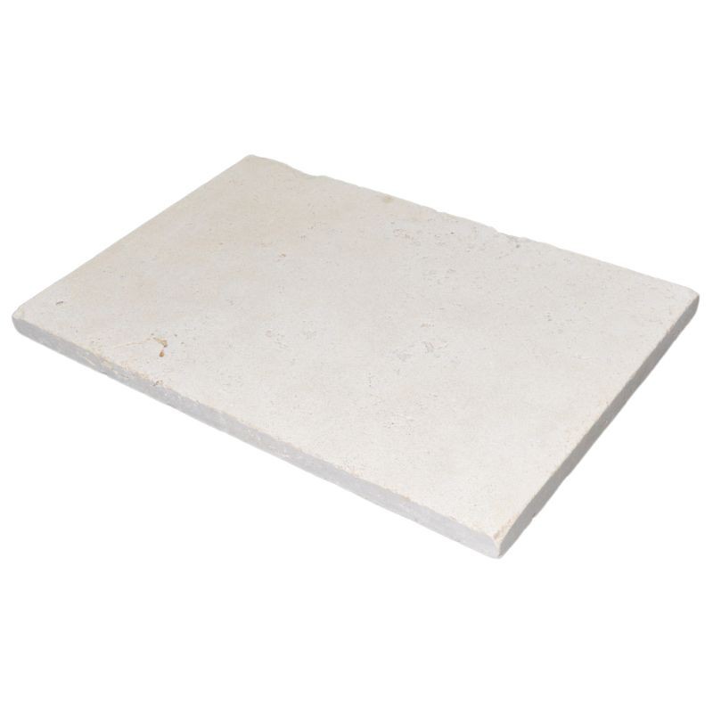 Dallage Travertin clair 1er choix Sablé 61x40,6x3 cm - Ti'ma Stone