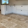 Dallage Travertin Classic Mix 1er choix 91,5x61x1,2 cm - Ti'ma Stone