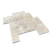 Carrelage Travertin Rustic 1er choix Opus Romain x 3 cm - Ti'ma Stone