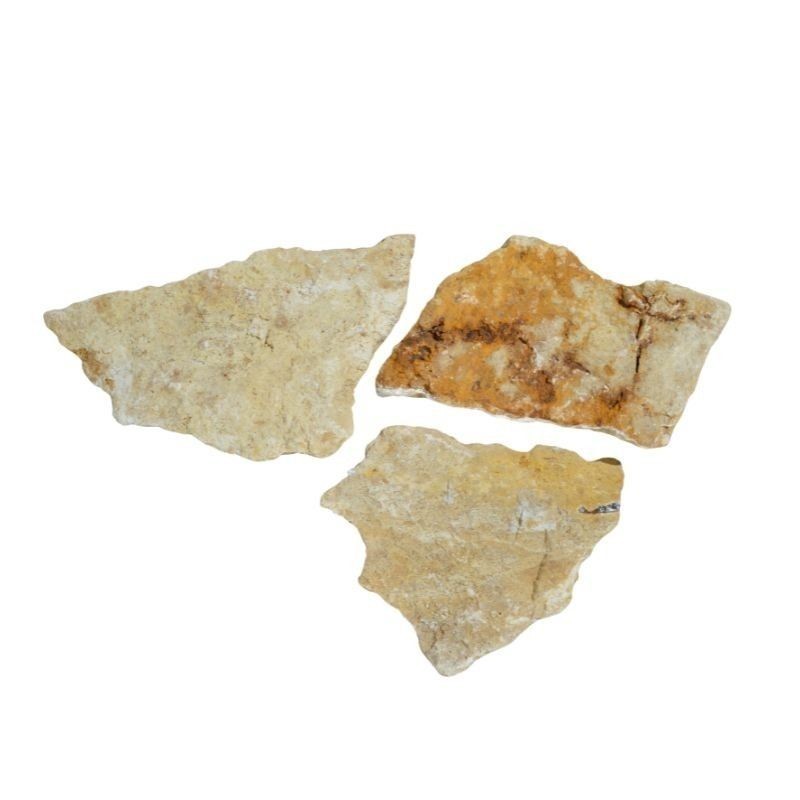 Parement Pierre Naturelle Travertin doré - Ti'ma Stone
