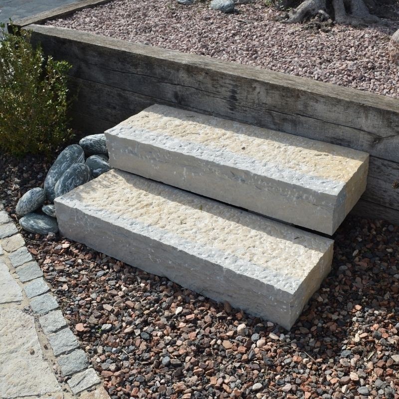 Bloc Marche Pic Saint Loup 100x35x15 cm - Ti'ma Stone